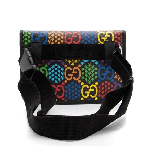 gucci paper bag for sale|Gucci psychedelic belt bag.